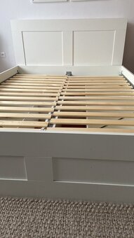 IKEA Brimnes rám postele s uloz/celo, 160x200 REZERVOVANÁ - 3