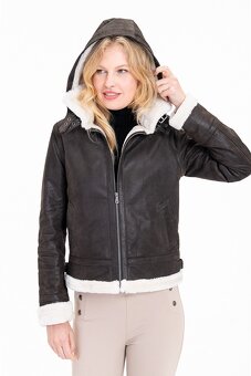 Zimná kožená bunda - 3