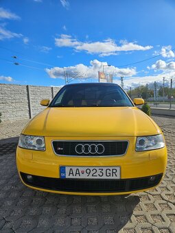Predám Audi S3 8L 154kw 4x4 IMOLA YELLOW - 3