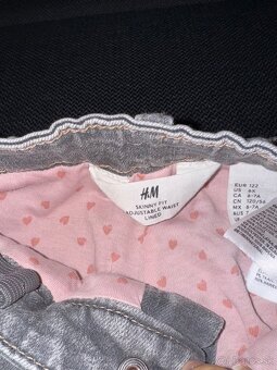 Dievcenske podsite rifle vel. 122 zn. H&M (2ks) - 3