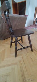 Drevené stoličky 4ks - 3