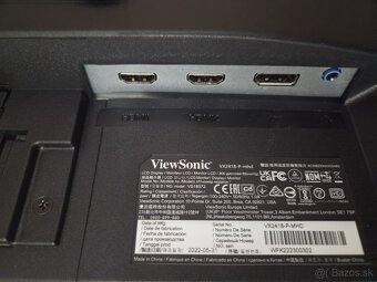 Monitor 24" ViewSonic VA2418-P-MHD Gaming, 165Hz - 3