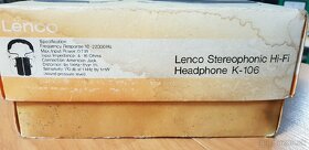 LENCO K106 Retro Slúchadlá Hifi Stereo

 - 3