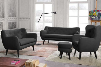 Cosmopolitan design London, trojmiestna pohovka, 192 cm - 3