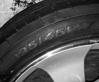 BMW letná sada SAVA pneu 90% 225/45 R17 - 3