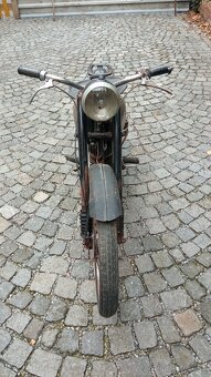ČZ 125 C r.v. 1950 plus sedlo a motor navíc - 3