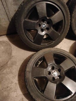 4ks alu disky orig. Škoda soldid 5x112 r17 - 3