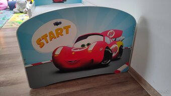Detská posteľ 160x80 Auto s matracom a roštom - 3