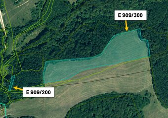 Závada – 1.836 m2 m2 ORNÁ PÔDA a LES - 3