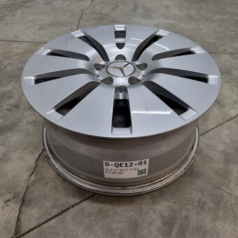 Hliníkové Mercedes disky 5x112 R17 7,5J ET36 - 3