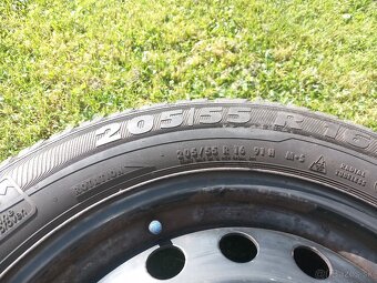 Sada Ocelových diskov a Zimnych pneu Semperit 205/55 R16 - 3