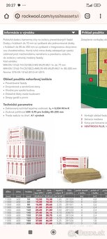 Kamenná vlna Rockwool - 3