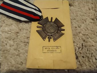 Zaslužný kríž 1.svetova vojna s vreckom - 3