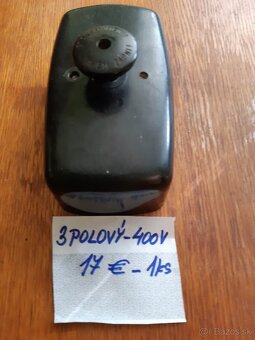 3-pólové tlačidlové vypínače - 3