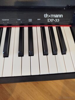 Digitálne piano/ klavír Thomann DP-33 B - 3