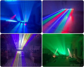 Rotačný led BAR beam RGBW 250W - 3