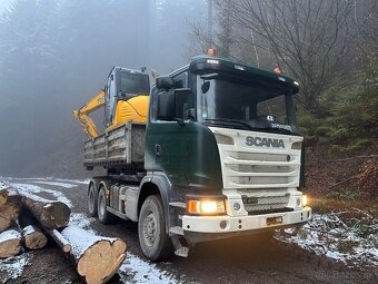 Preprava strojov podvalníkom , preprava materiálov - 3