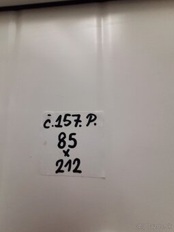 Plastové dvere Č. 157 .P - 3