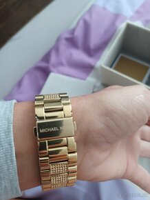 Zlate hodinky Michael Kors - 3