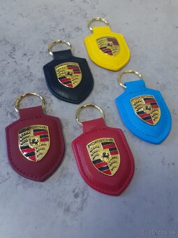 Kožený prívesok Porsche - 3