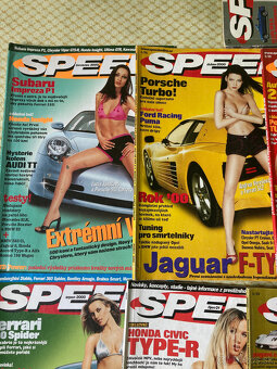 Predám pre milovníkov motorizmu časopisy SPEED - 3