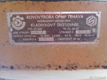 Šrotovník - 3