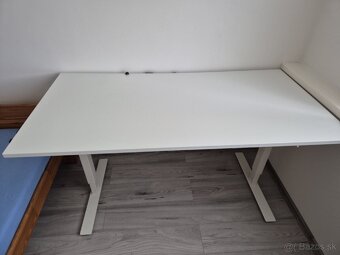 Vyskovo nastavitelny stol Skarsta (Ikea) + Stolicka Mobelix - 3