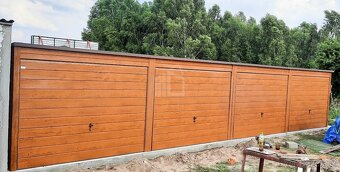 Plechová garáž 12m široká, DOVOZ A MONTÁŽ ZADARMO - 3