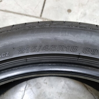 Letné pneumatiky 215/45 R18 BRIDGESTONE DOT0219 - 3