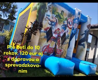Nafukovacie atrakcie, Cukrová vata, popcorn - 3