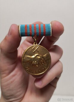Hasičská medaila ČSSR za vernosť - 20 rokov služby - 3