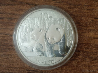 Panda 2009, 2010 – Investičné striebro Čína - 3