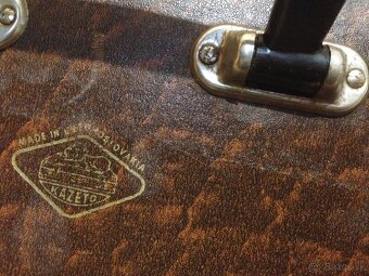 Retro Drevený kufor - 3