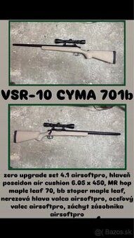 Airsoft VSR full upgrade 3.2J - 3