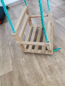 Detská drevená hojdačka - 3