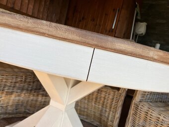 Okruhly stol 110cm z masivu - 3