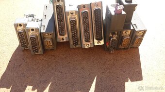 Predám Konektory Profibus Siemens, D-Sub; PIN: 9; 15; 25; 37 - 3
