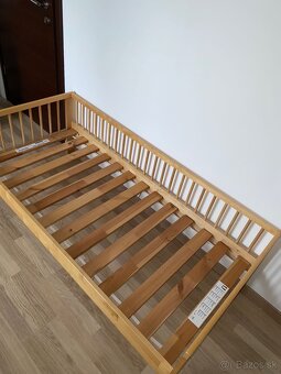 Detsla drevenna postel IKEA - 3