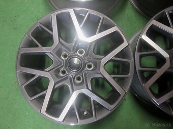 R18 hliníkové disky jeep rozteč 5x127 7,5x18 et44,45 - 3