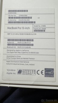 Macbook pro 2019, 16gb, 512gb ssd (A1989) - 3