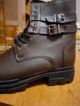 Vyššie koženné topánky - 3