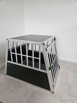 Hliníková klietka pre psa do auta L - 3