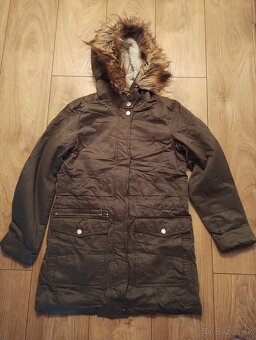 Zimné dievčenské bundy 152 - 3