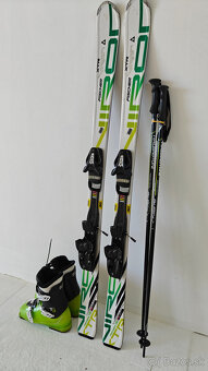 LYŽE FISCHER VIRON XTR 150CM + LYŽIARKY SALOMON 41EUR - 3