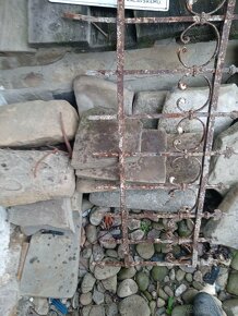 Staré zábradlie mreža - 3