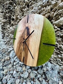 Orechové green forest nástenné hodiny - 3