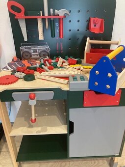 detský drevený pracovný stôl - 3