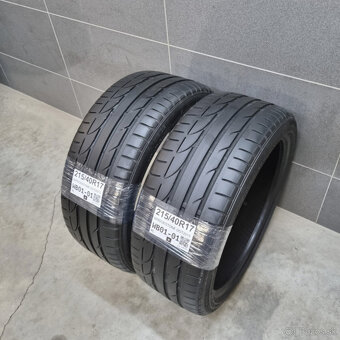 Letné pneumatiky 215/40 R17 BRIDGESTONE - 3