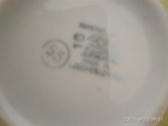 Retro čajový servis, značený - 3