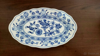 Originál cibuľový porcelán Dubí - misy a podnos - 3